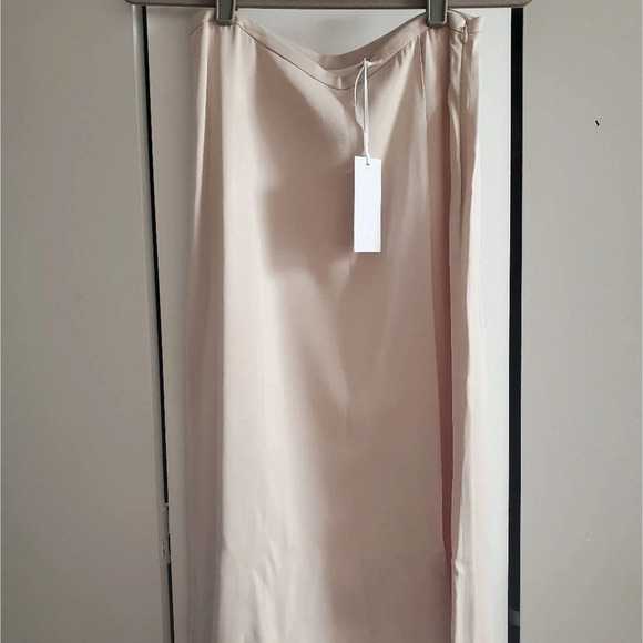 NWT White Company Wrap Satin Skirt size UK10 (fits US size 6) - Picture 2 of 5